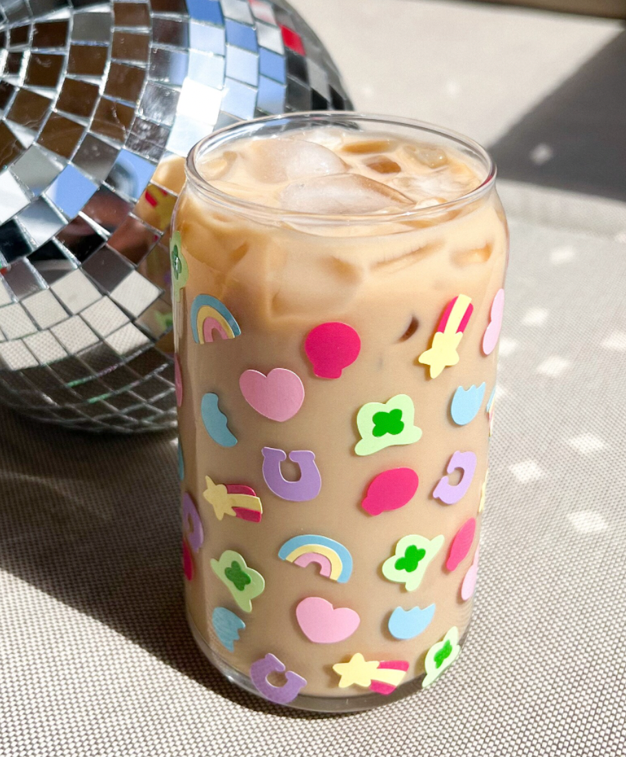 Lucky Charmed Glass