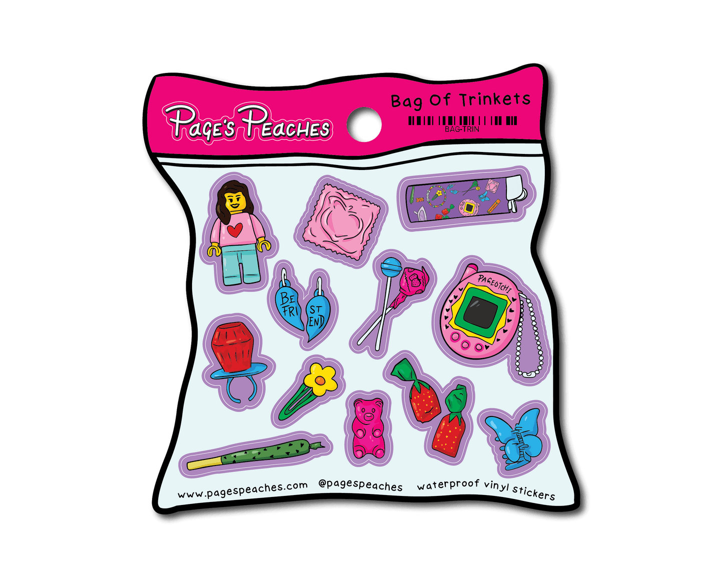 Bag of Trinkets Sticker Pack
