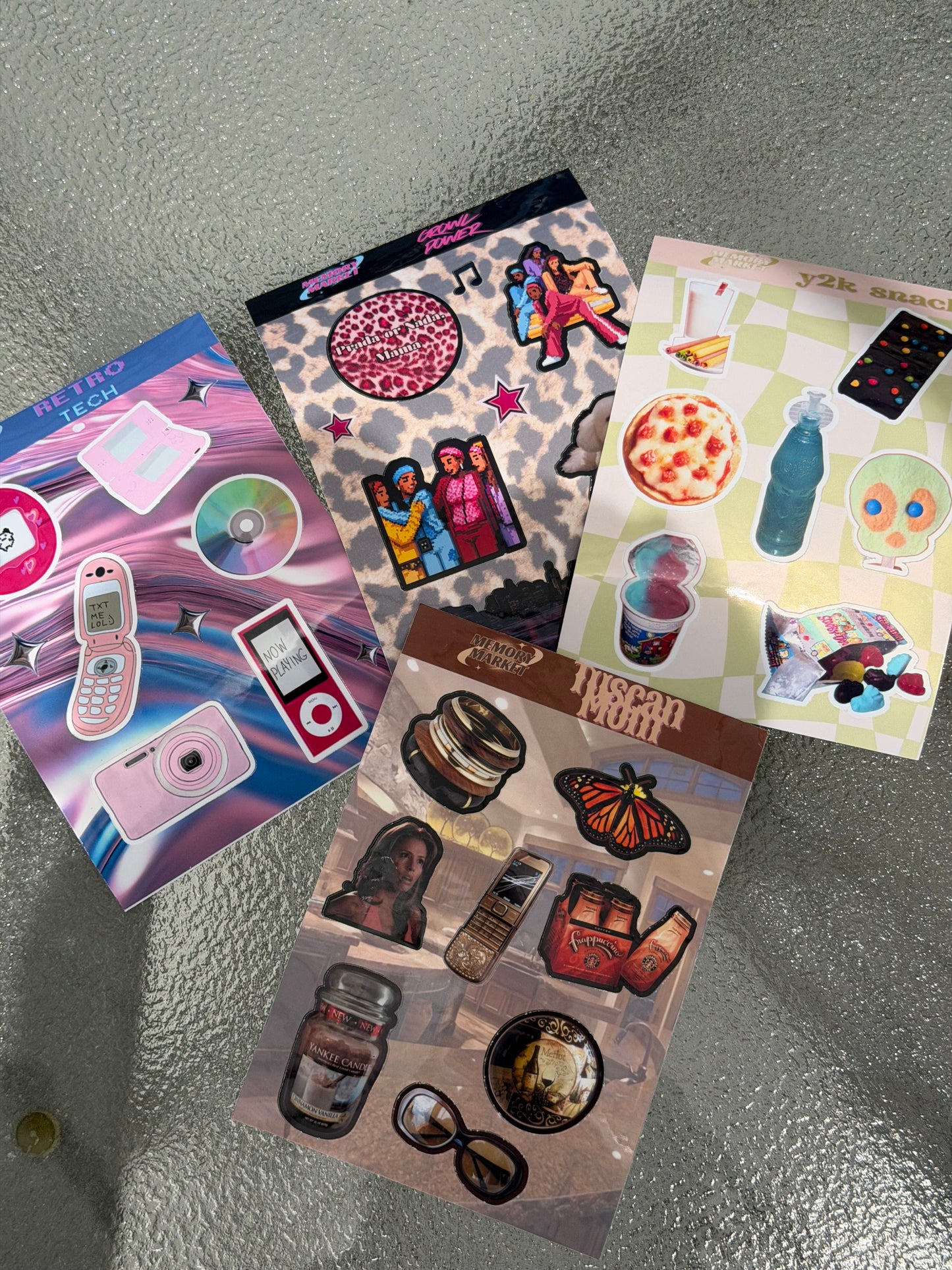 Tuscan Mom Sticker Sheet