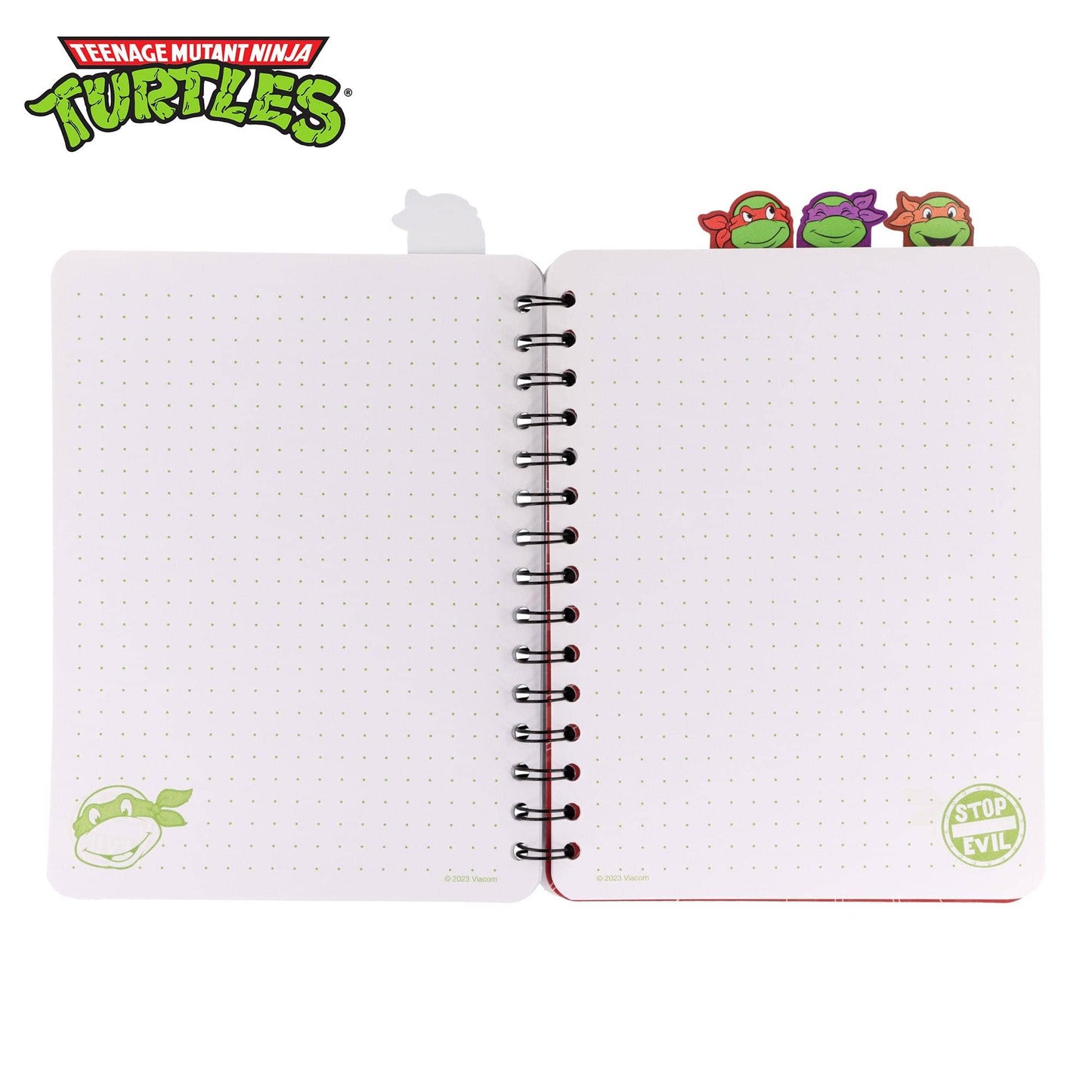 Ninja Turtles 4-Tab Spiral Notebook