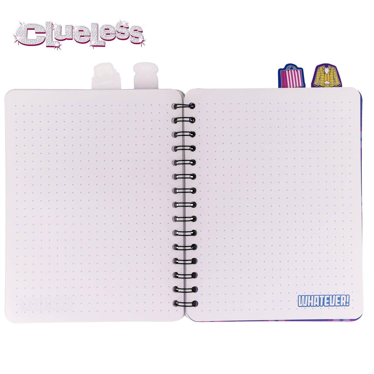 Clueless 4-Tab Spiral Notebook