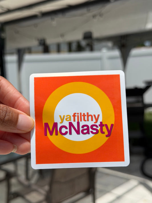 Filthy McNasty Die-Cut Sticker
