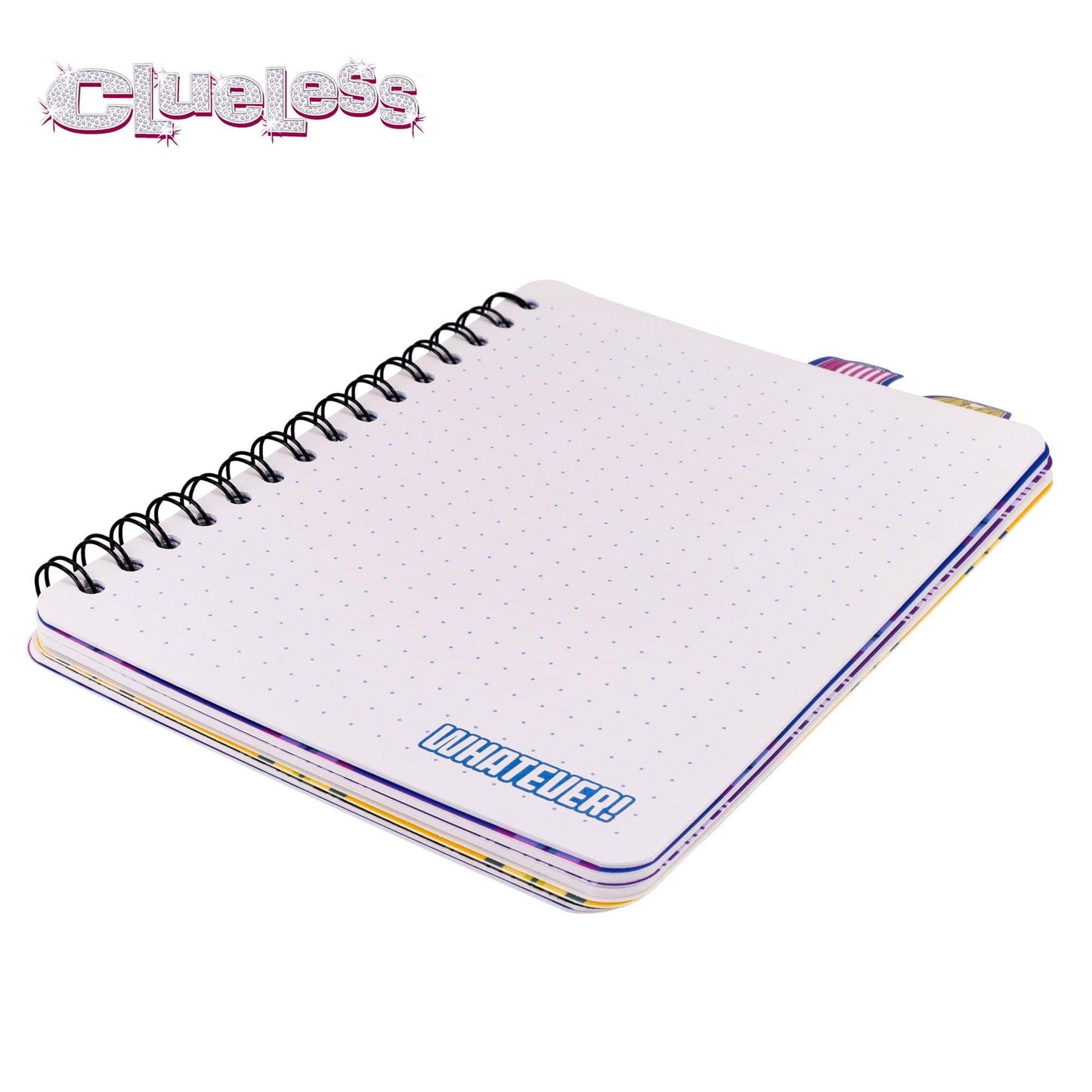Clueless 4-Tab Spiral Notebook