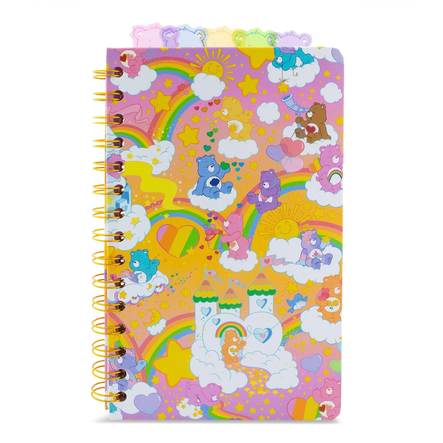 Care Bears 5-Tab Spiral Notebook