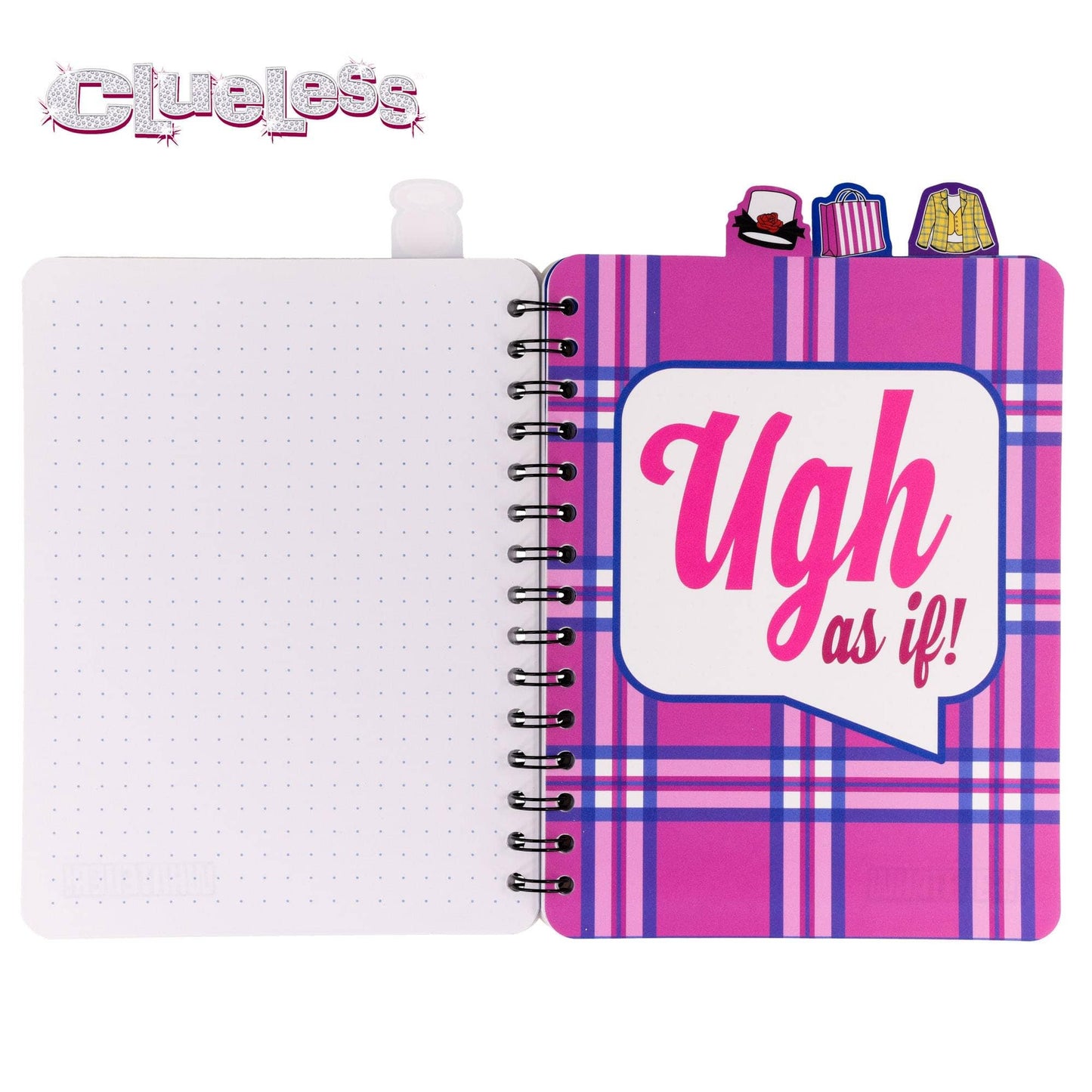 Clueless 4-Tab Spiral Notebook