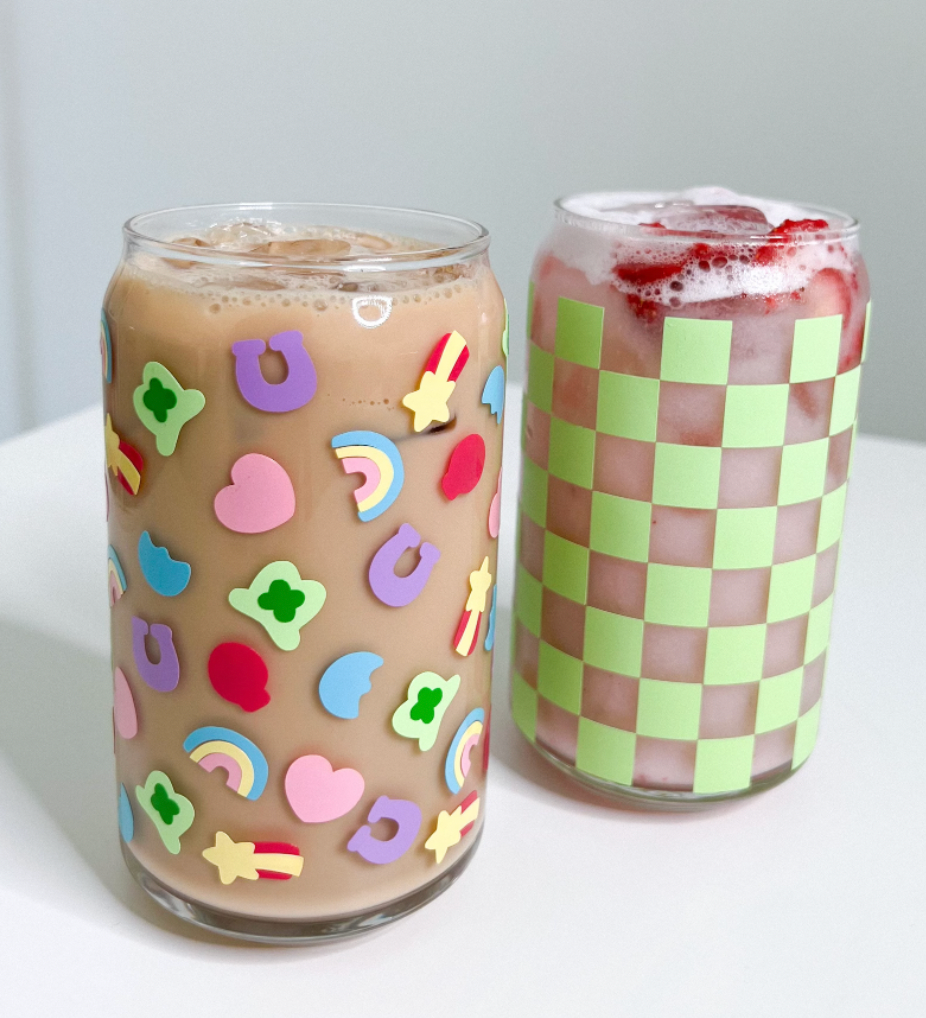 Lucky Charmed Glass