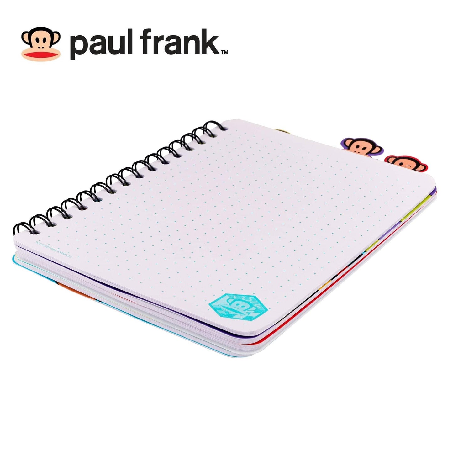 Paul Frank 4-Tab Spiral Journal