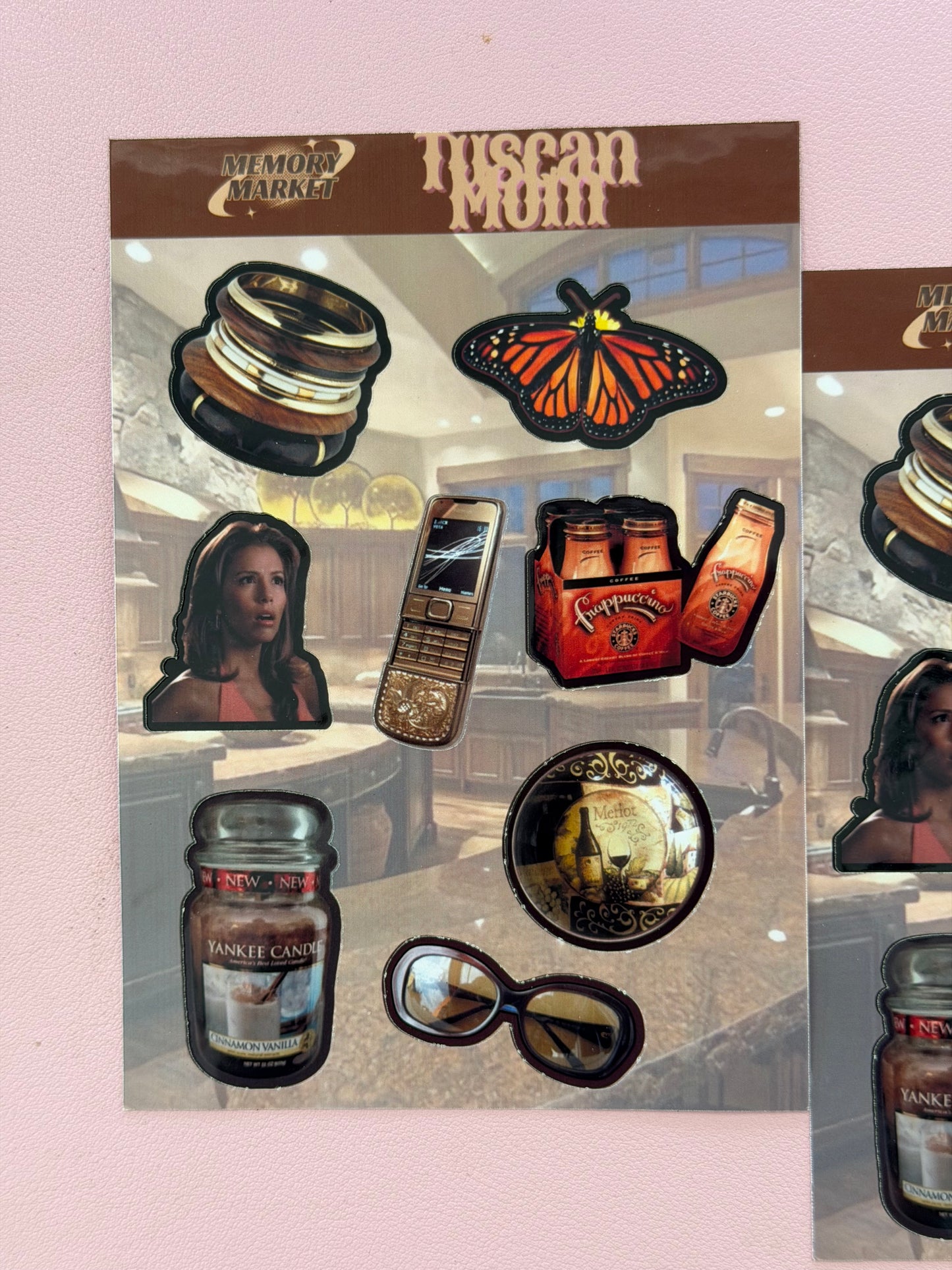 Tuscan Mom Sticker Sheet