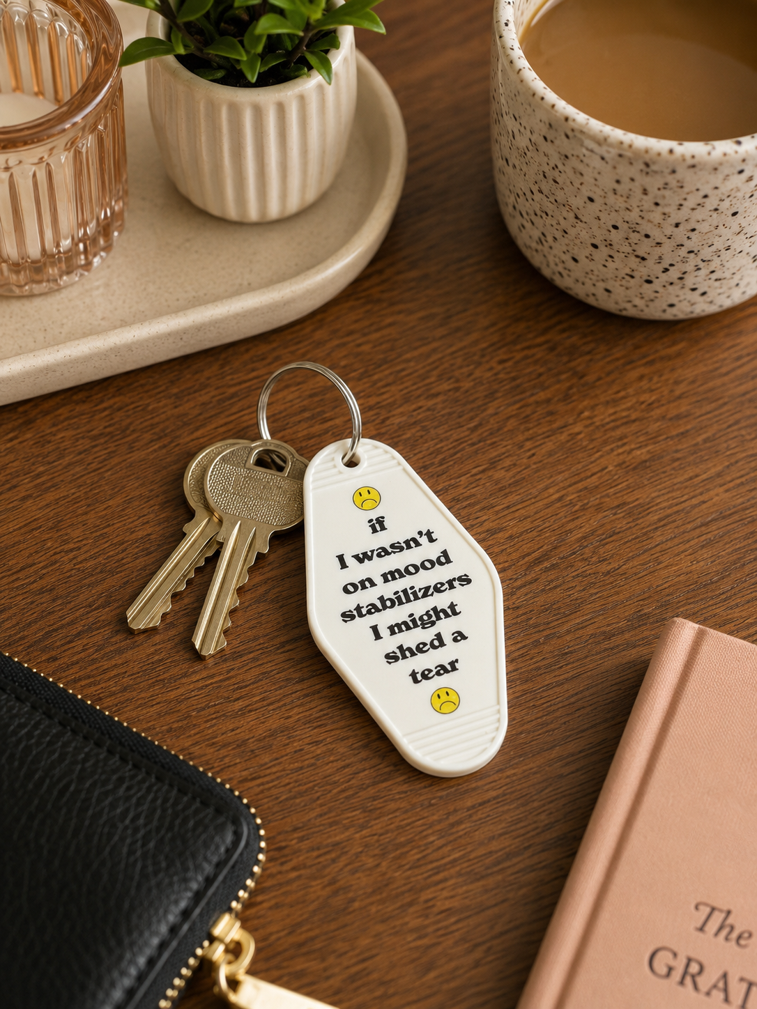 Mood Stabilizers Keychain