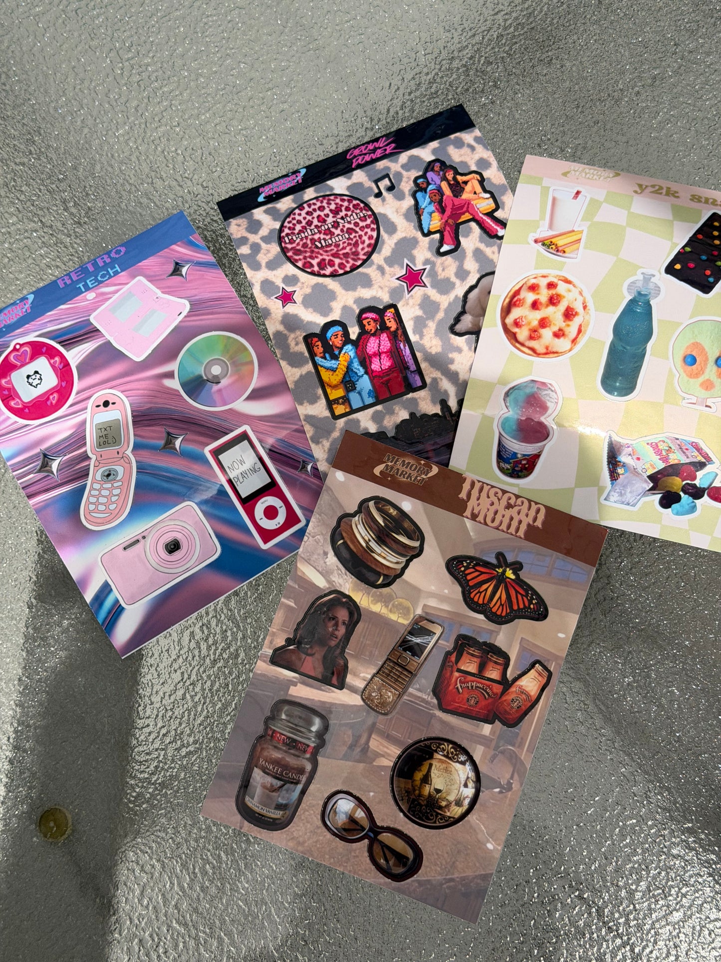 Retro Tech Sticker Sheet