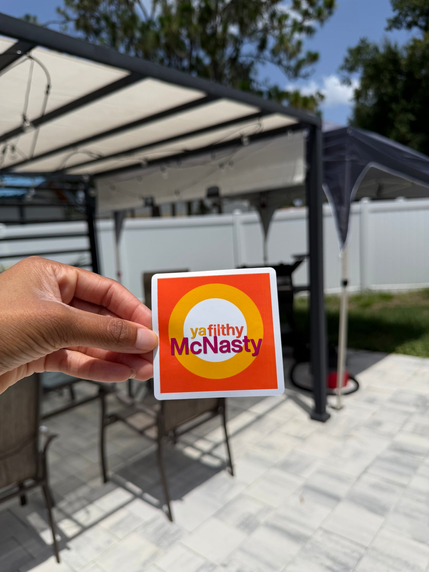 Filthy McNasty Die-Cut Sticker