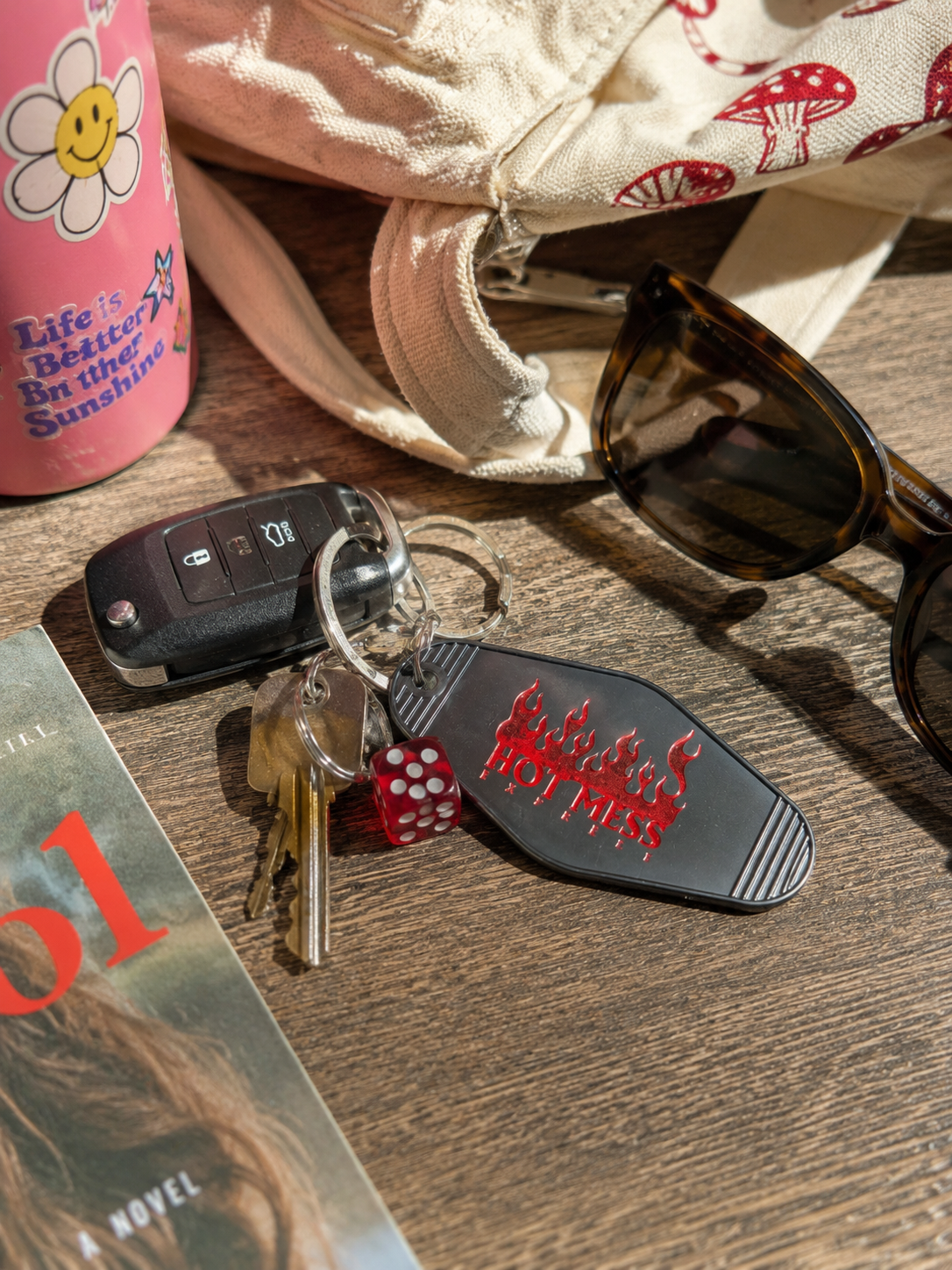 Hot Mess Express Keychain