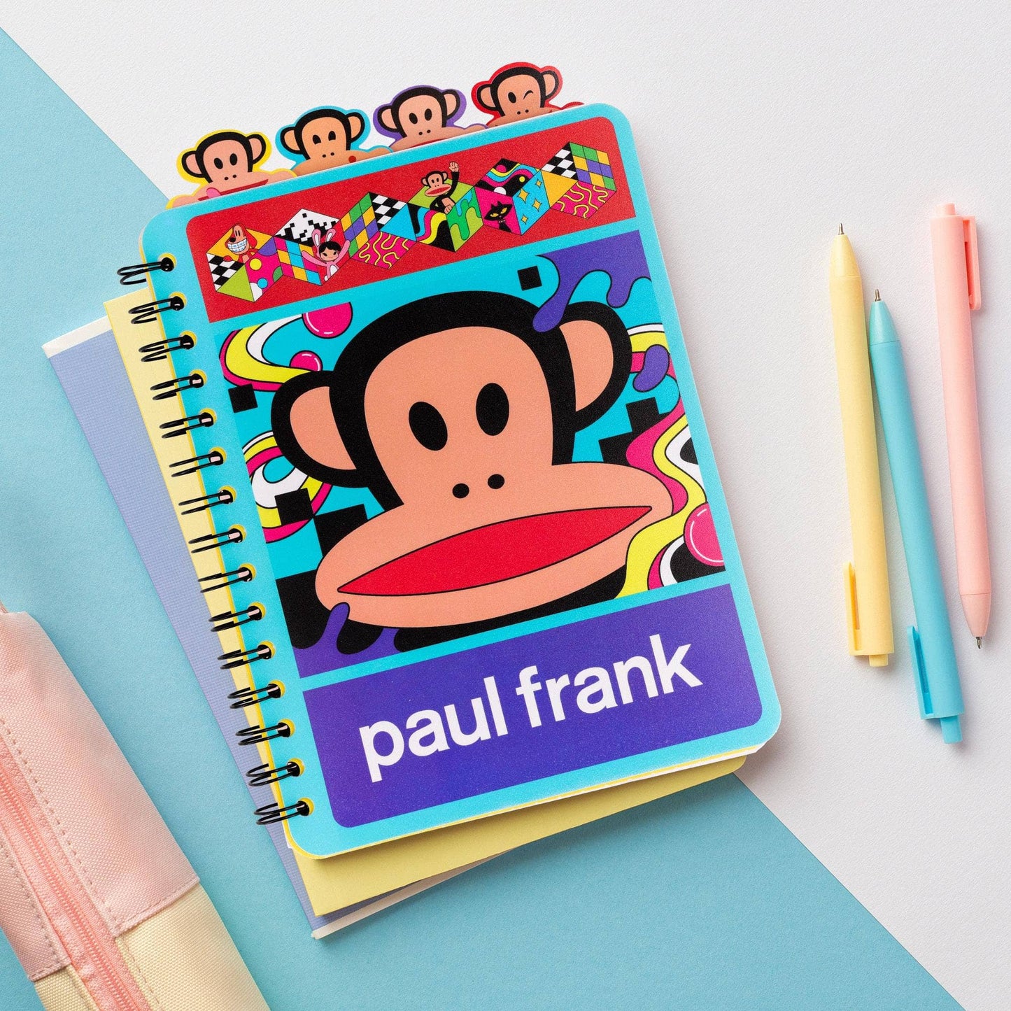 Paul Frank 4-Tab Spiral Journal