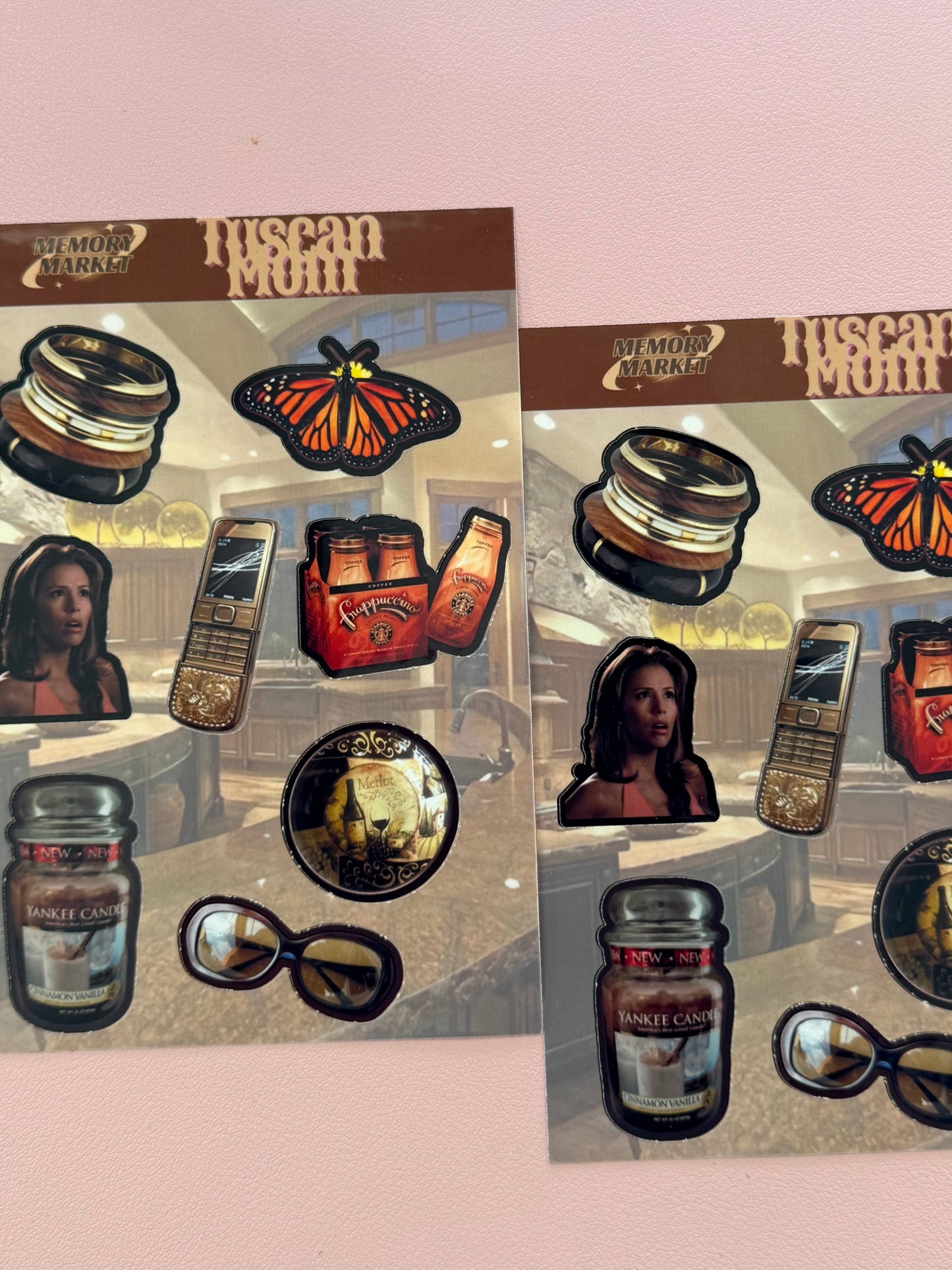 Tuscan Mom Sticker Sheet