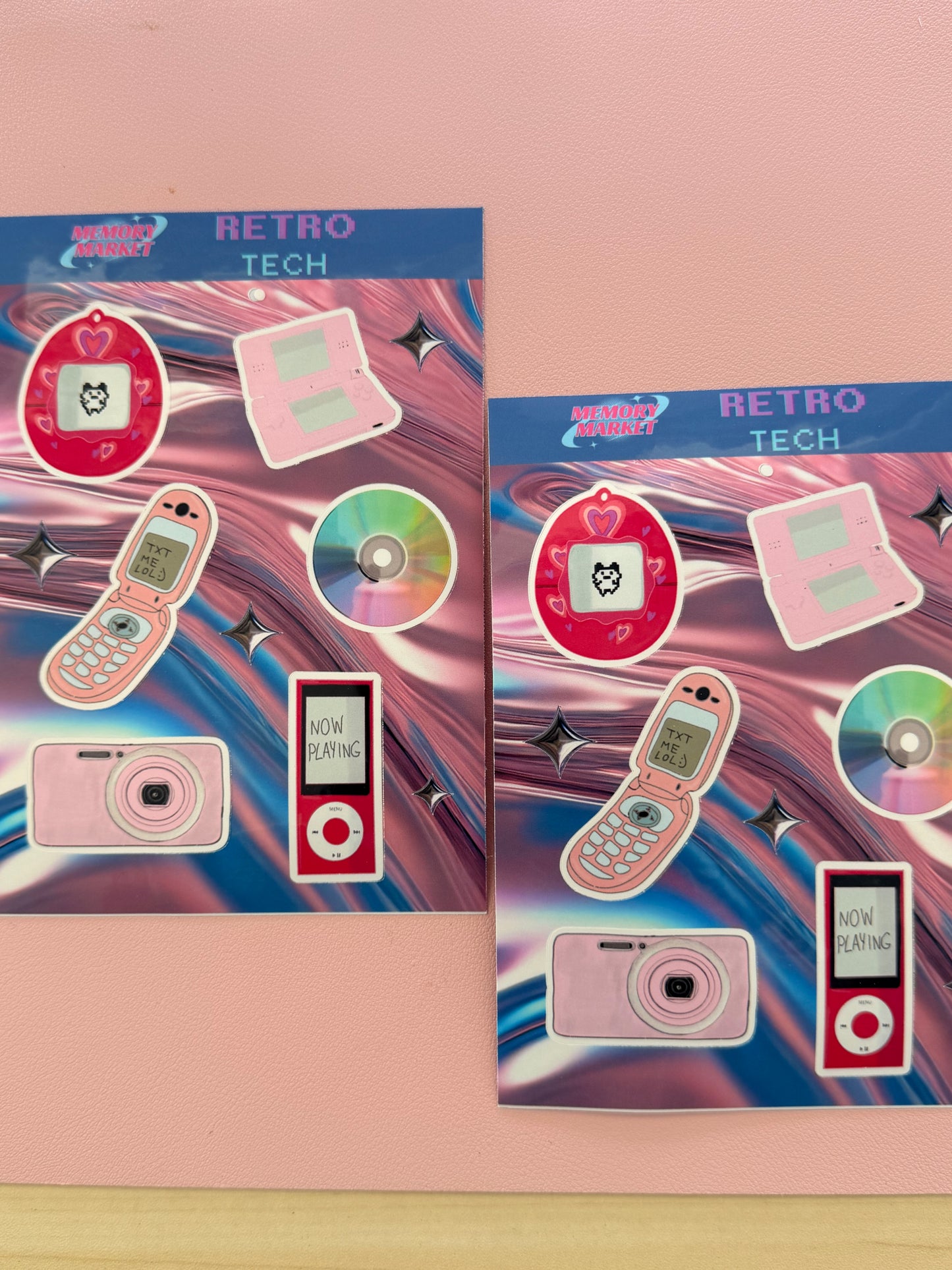 Retro Tech Sticker Sheet