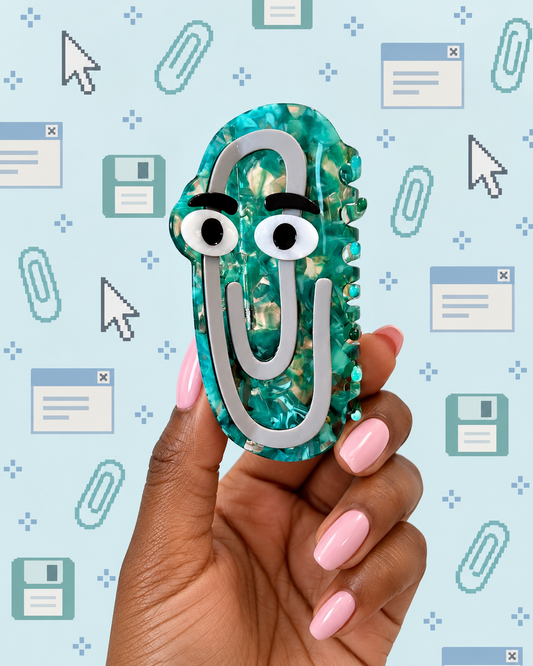 Sir Paperclip Hair Claw