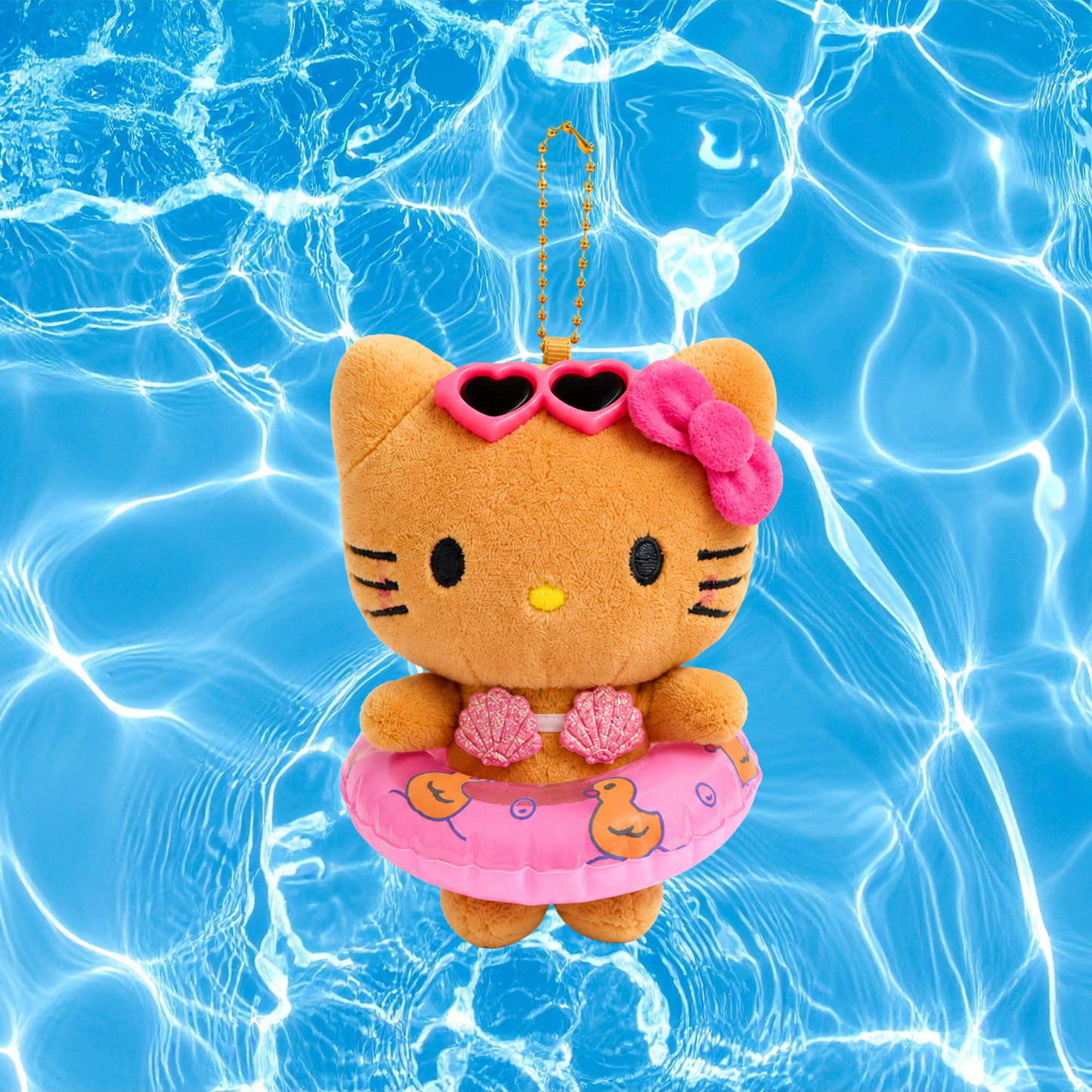 Hello Kitty Poolside Plush Bag Charm