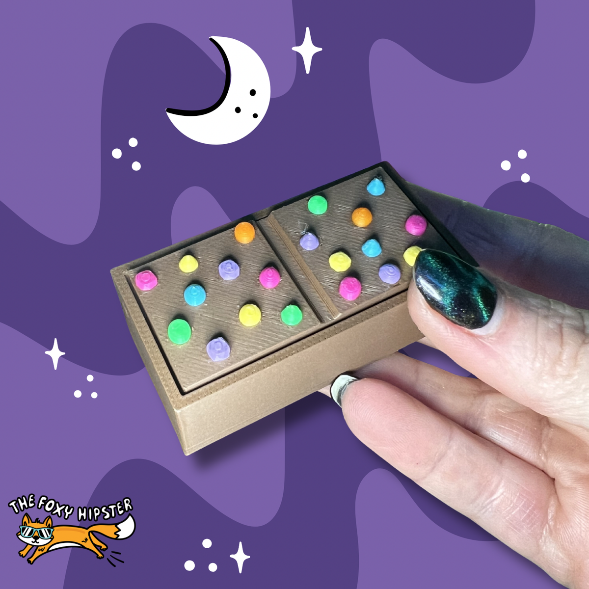 Cosmic Brownie Fidget Clicker