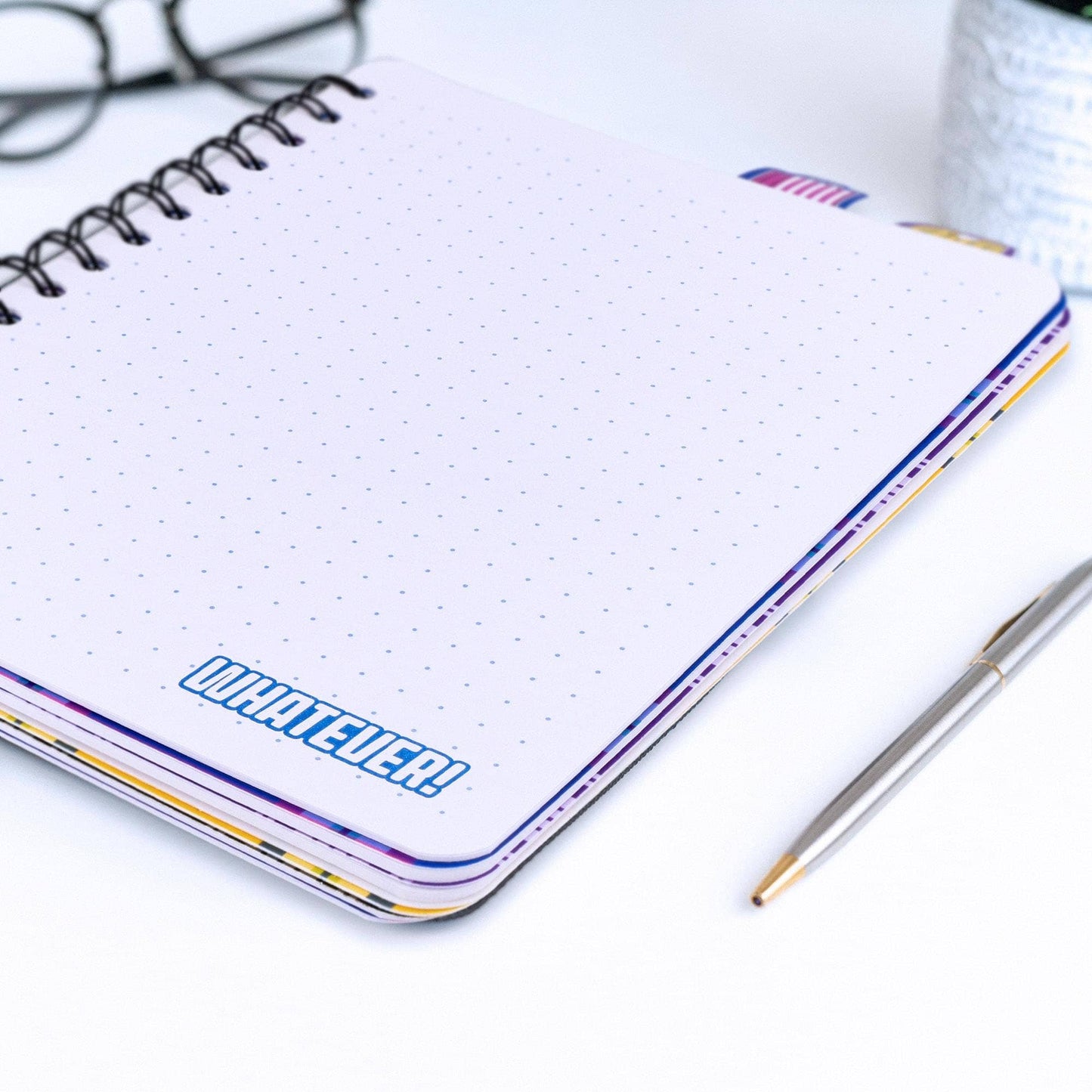 Clueless 4-Tab Spiral Notebook