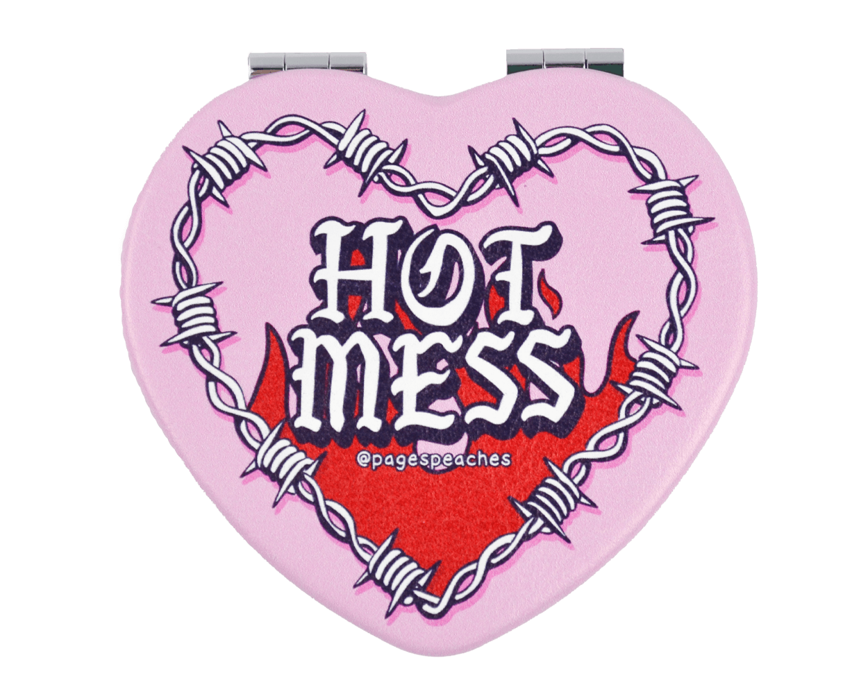 Hot Mess Compact Mirror