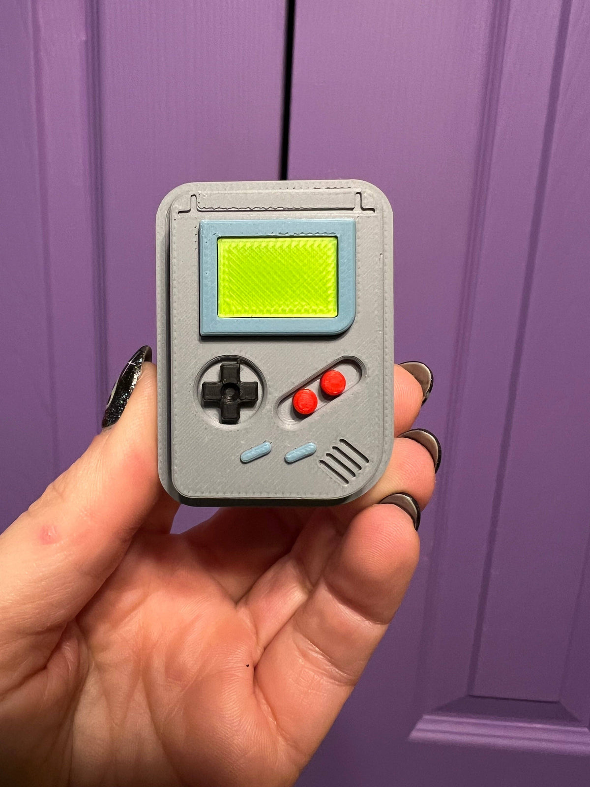 Retro Gaming Fidget Toy Clicker Keychain