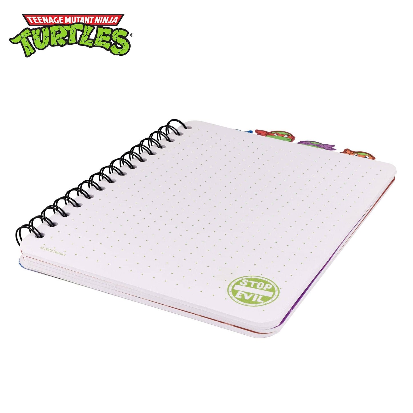 Ninja Turtles 4-Tab Spiral Notebook