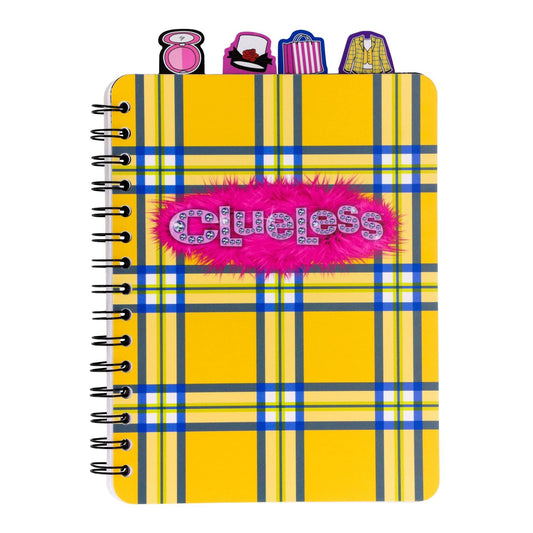 Clueless 4-Tab Spiral Notebook